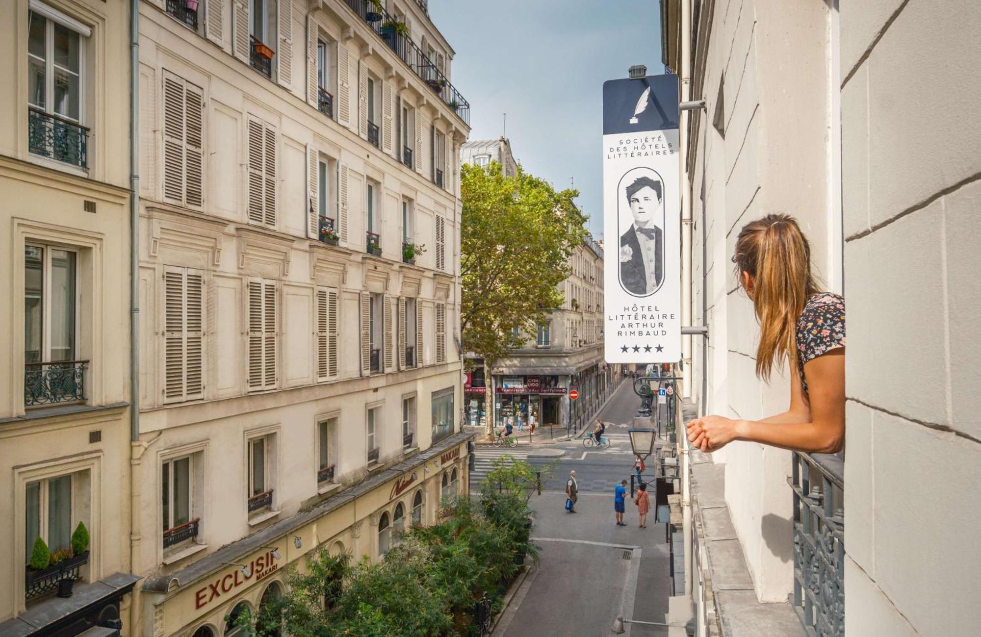 Best Western Hôtel Littéraire Arthur Rimbaud Parigi Esterno foto